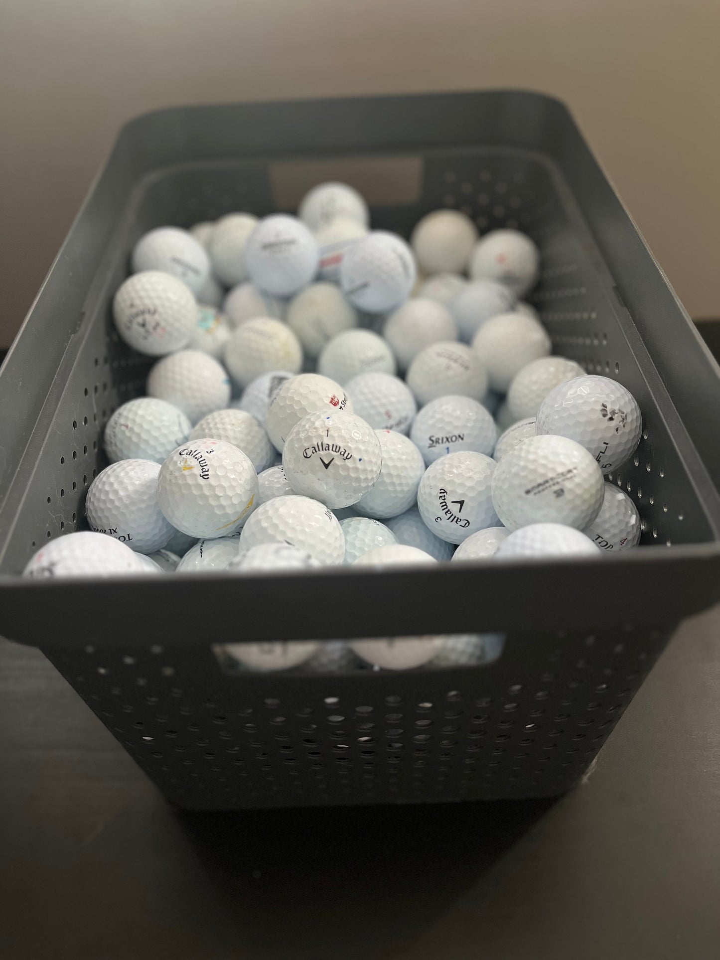 Diverse Golfballer (grad b), 10 baller